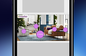 Wayfair Animate Scroll Dynamic Scroll, Interactive HTML5