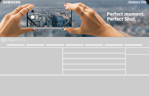 Samsung Super Billboard Animation, Data Driven, Responsive